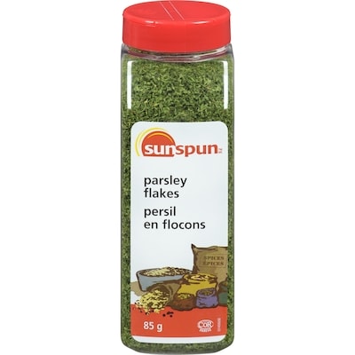 Sunspun Parsley Flakes 85 g, $4.34/100g