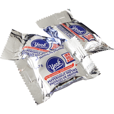 York Peppermint Patties $3.30/100g $33.04/1kg