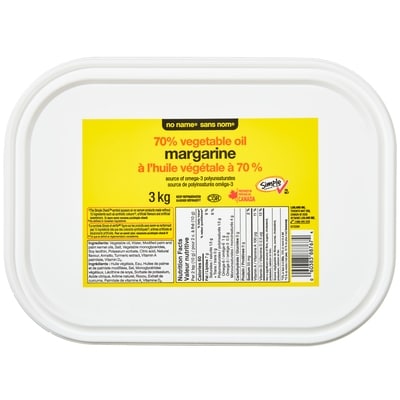 No Name Margarine 3 kg, $0.48/100g
