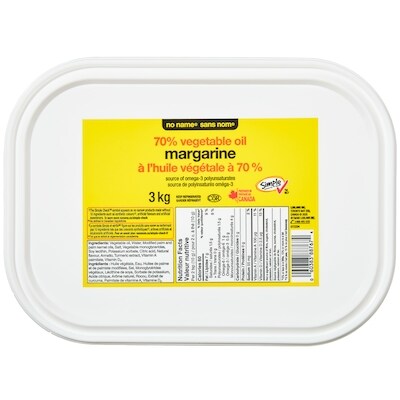 Sans Nom Margarine 3 kg, 0,48 $/100g