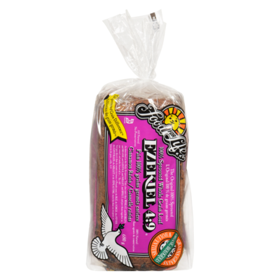 Food for Life Organic Ezekiel 4:9 100% Sprouted Whole Grain Loaf, Cinnamon Raisin 680 g, $1.47/100g