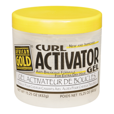 African Gold Gel activateur pour boucles 468 g, 2,35 $/100g
