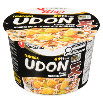 Nong Shim Big Bowl Udon Noodle Soup 114 g, $1.31/100g