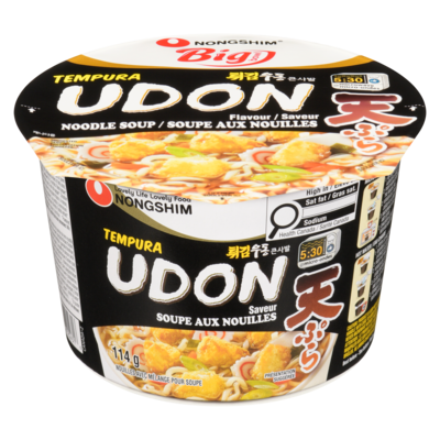 Nong Shim Grand bol de soupe aux nouilles udon 114 g, 1,75 $/100g