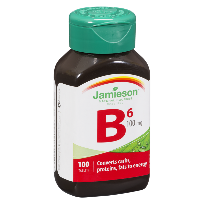 Vitamin B6 100 mg (Pyridoxine)