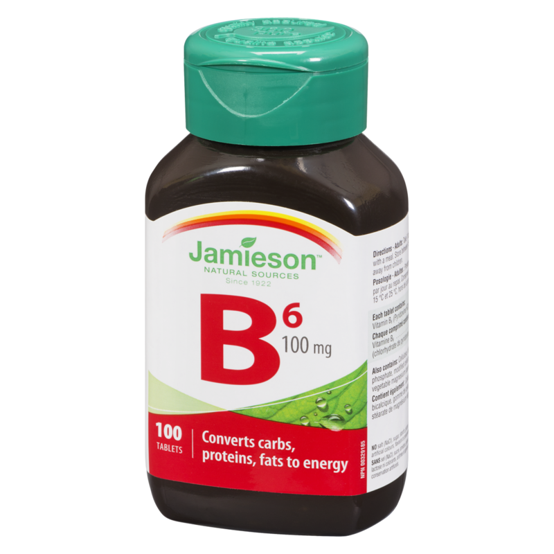 Vitamin B6 100 mg (Pyridoxine)