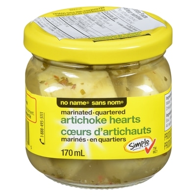 No Name Marinated Quartered Artichoke Hearts 170 ml, $1.91/100ml