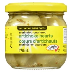 No Name Marinated Quartered Artichoke Hearts - 170 ml | Real