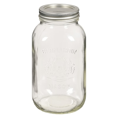 Bernardin Pots Mason de 1 L boîte de 12 12 l, 0,18 $/100ml