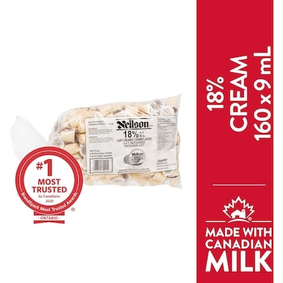 Neilson 18% Cream 160x9.0 ml, $0.76/100ml
