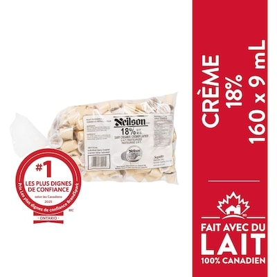 Neilson Crème à café 10 % 160x9.0 ml, 0,76 $/100ml