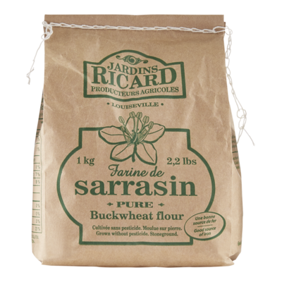 Jar Ricard Buckwheat Flour 1 kg, $0.40/100g