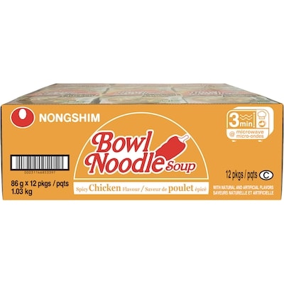 Bowl Noodles, Spicy Chicken 