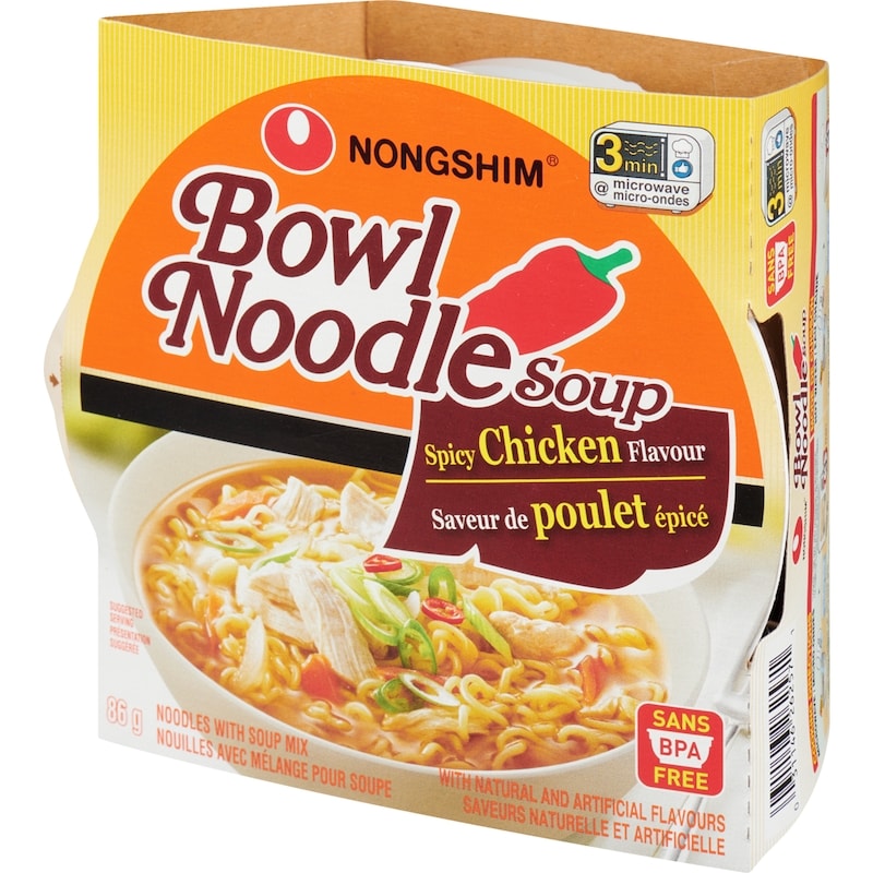 Bowl Noodles, Spicy Chicken