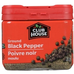 Club House Poivre Noir Moulu 39 g, 11,51 $/100g