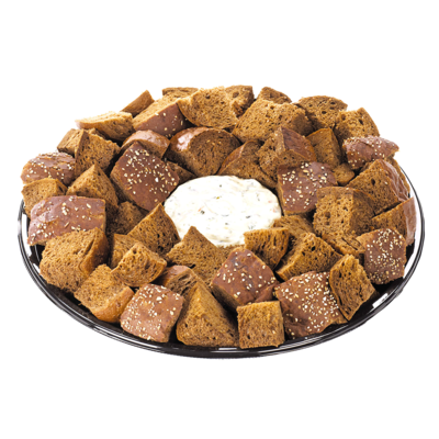null Pumpernickel Bread with Spinach Dip (Minimum 48 Hours Notice Required) 1.5 kg, $1.33/100g