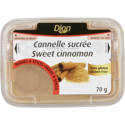 Dion Sucre de cannelle 70 g, 3,99 $/100g