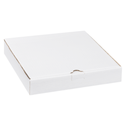 null Boîtes en carton ondulé pour pizza blanches 25 cm (10 po) 50 ea, 0,30 $/1ch