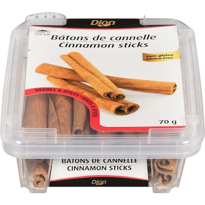Dion Cinnamon Sticks, 3" 70 g, $7.84/100g