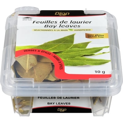 Dion Bay Leaves      10 g, $50.00/100g