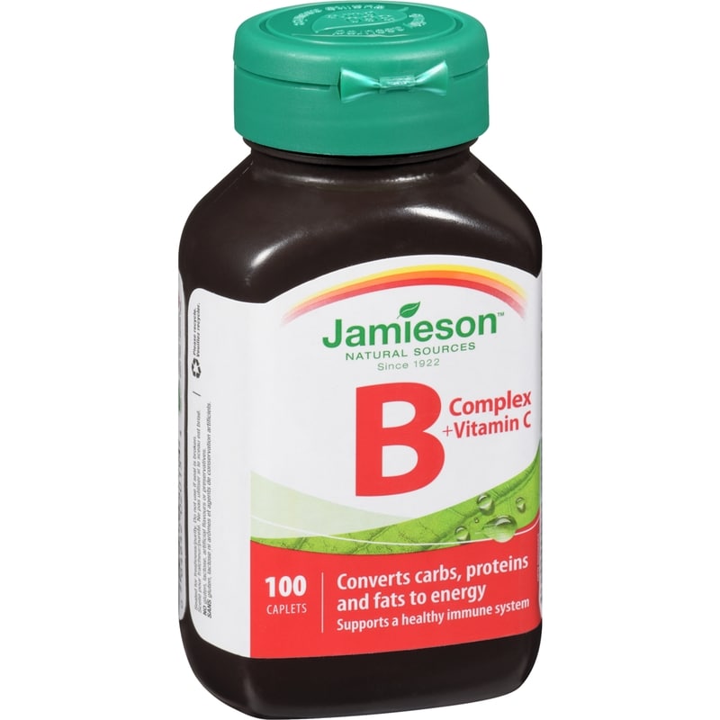 B Complex + Vitamin C Caplets