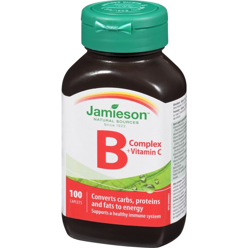 B Complex + Vitamin C Caplets