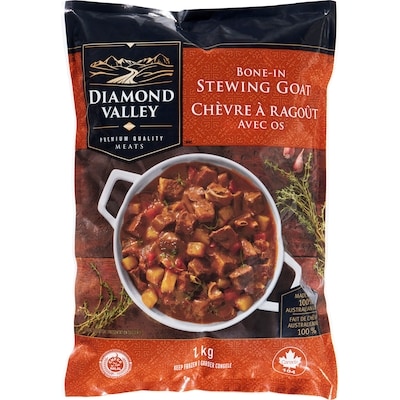 New Zealand Goat Stew Bone In 1 kg, $2.51/100g