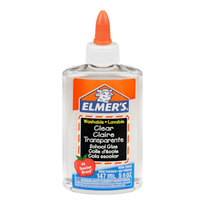 Elmer’s Colle d’écolier lavable transparente, 147 mL 147 ml, 2,38 $/100ml