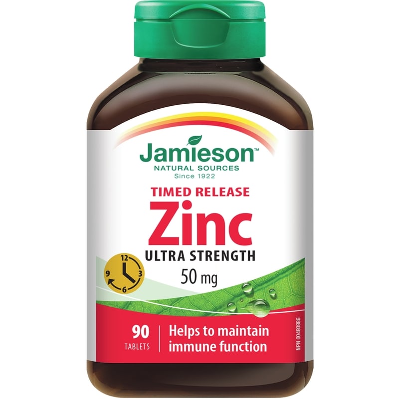 Zinc 50 mg Timed Release