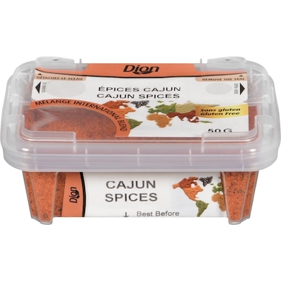 Dion Cajun Spices 50 g, $8.00/100g