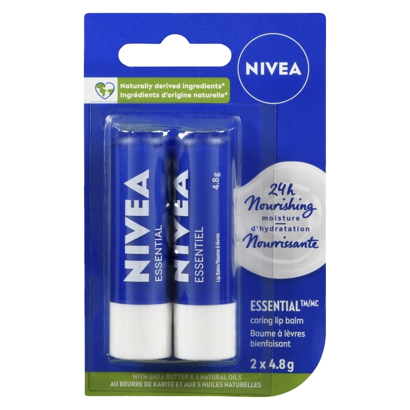 Essential Lip Balm, Twin Pack