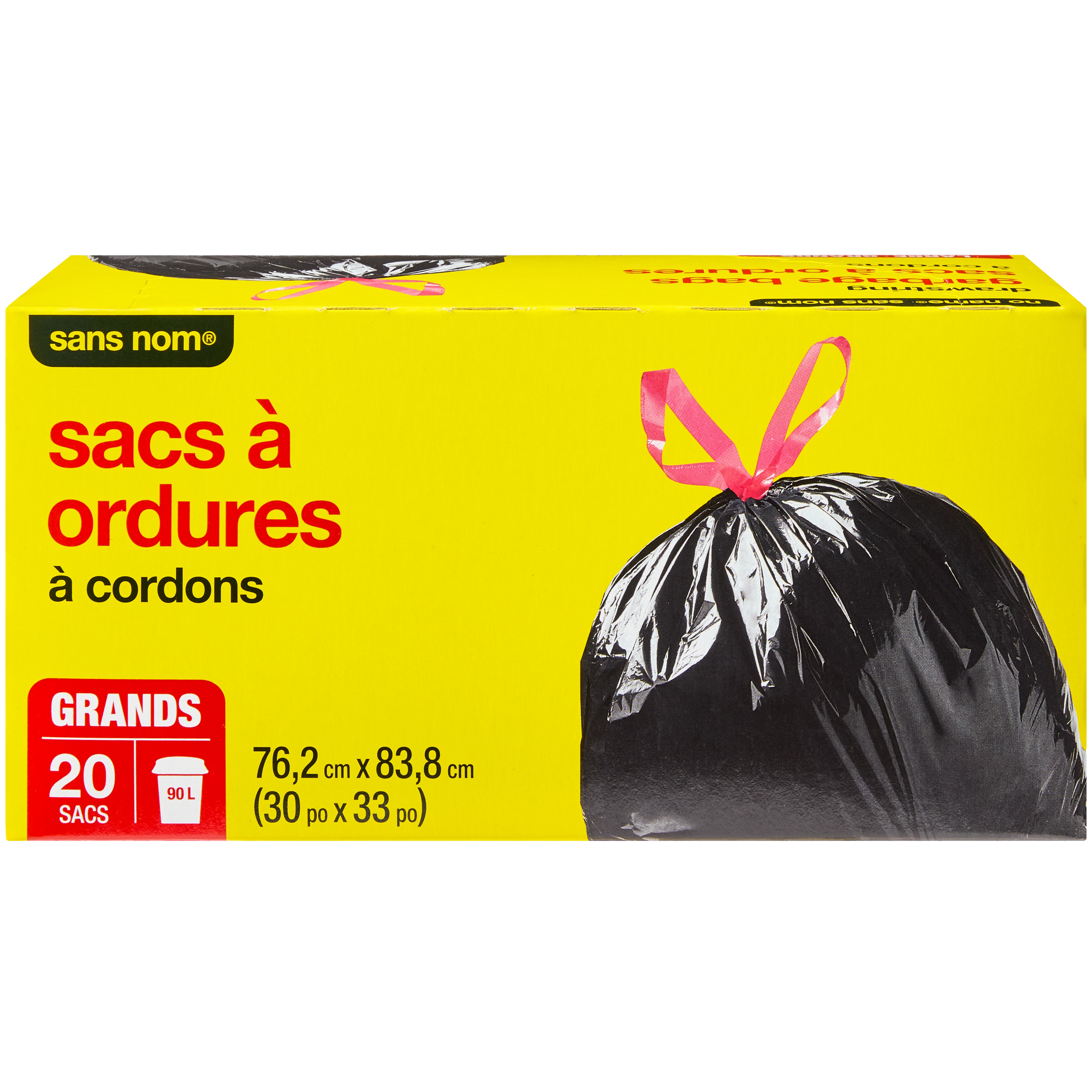 Large Drawstring Garbage Bags
