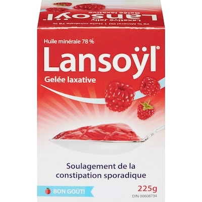 Lansoyl Gelée laxative 225 g, 7,11 $/100g