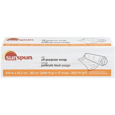 Sunspun Refill All-Purpose Wrap, 610m 1 ea