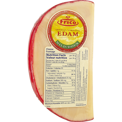 Frico Dutch Edam Ball $3.99/100g $18.10/1lb