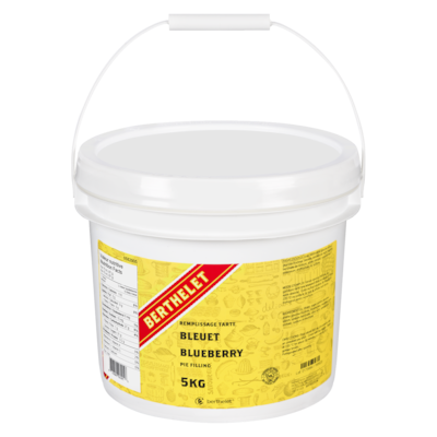 Berthelet Garniture pour tarte, bleuets 5 kg, 0,96 $/100g