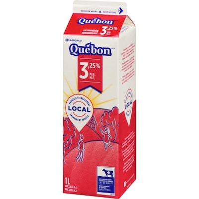3.25% MF Lait homogénéisé