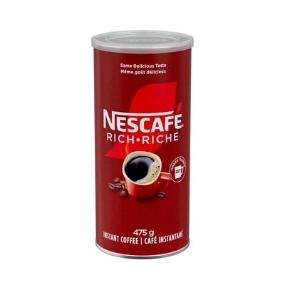 Nescafe Rich Instant Coffee, Just Add Hot Water 475 g, $4.00/100g