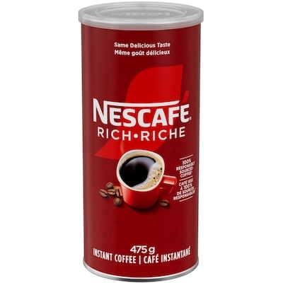 Nescafe Rich Instant Coffee, Just Add Hot Water 475 g, $3.79/100g