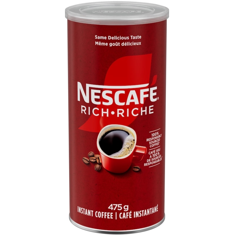 Rich Instant Coffee, Just Add Hot Water