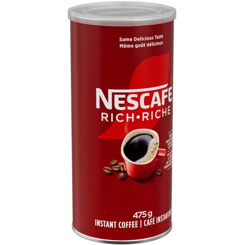 Rich Instant Coffee, Just Add Hot Water