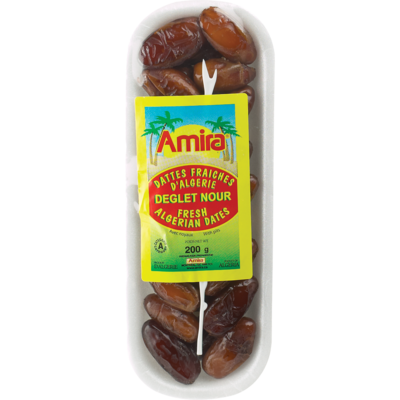 Amira Deglet Noor Dates 200 g, $0.75/100g