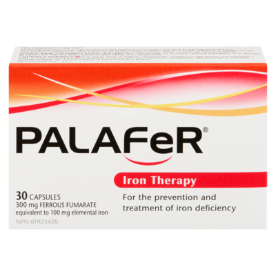 Palafer Cap 30 ea, $0.45/1ea