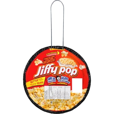 Jiffy Pop Maïs à éclater à saveur de beurre 127 g, 3,54 $/100g