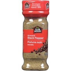Club House Poivre Noir Moulu 115 g, 5,64 $/100g