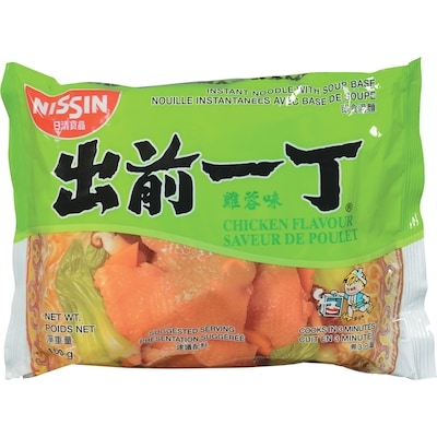 Nissin Demae Ramen Instant Noodle Soup, Chicken Flavour 100 g, $1.09/100g