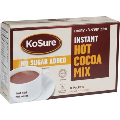 null Kosher Hot Cocoa Mix, No Sugar 8x15.0 g, $8.75/100g