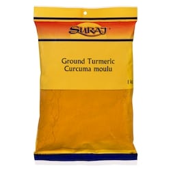 Suraj Curcuma moulu (Pisi Haldi) 1 kg, 0,95 $/100g