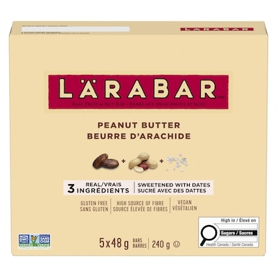 Barre énergétique aux fruits et aux noix beurre d’arachides