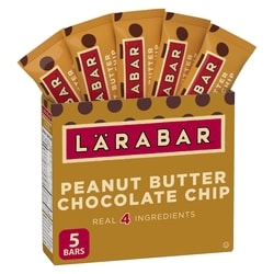Larabar Fruit & Nut Energy Bar, Peanut Butter Chocolate Chip 5-Pack 225 g, $4.00/100g